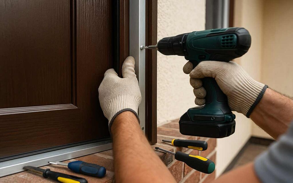 Cornières anti-pince : une protection indispensable contre les effractions