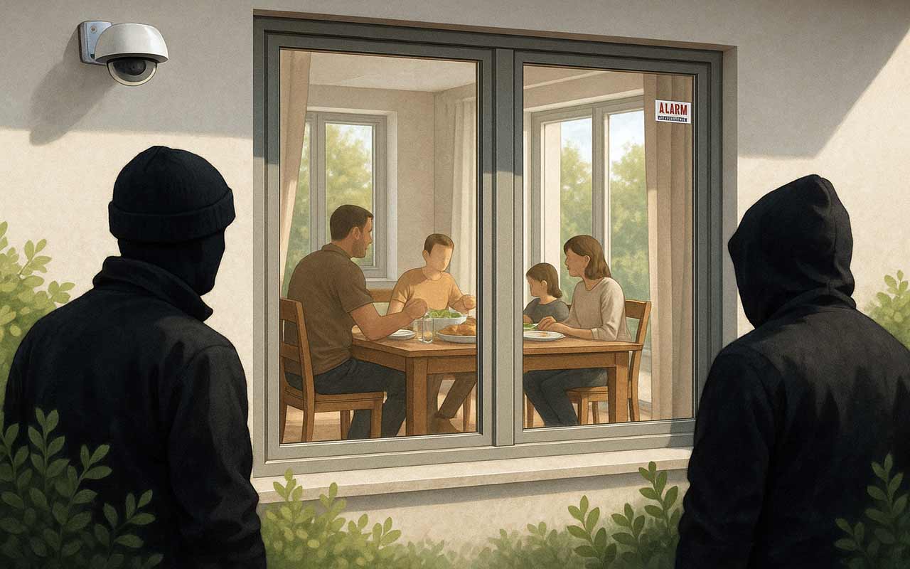 La maison vide, une cible facile