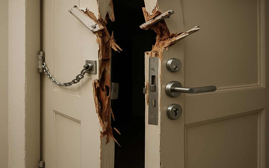 Renforcez les charnières de votre porte