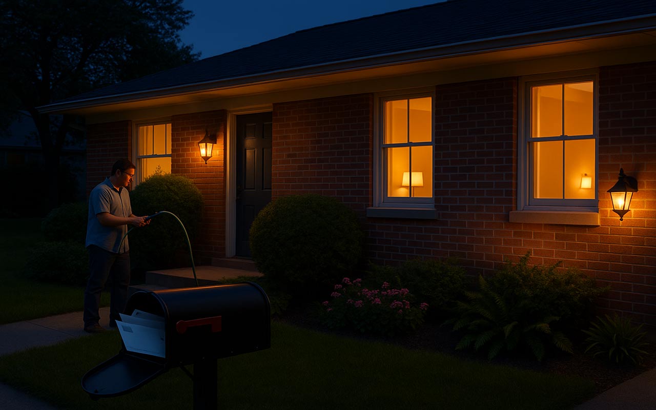 Simulez une présence pour tromper les cambrioleurs