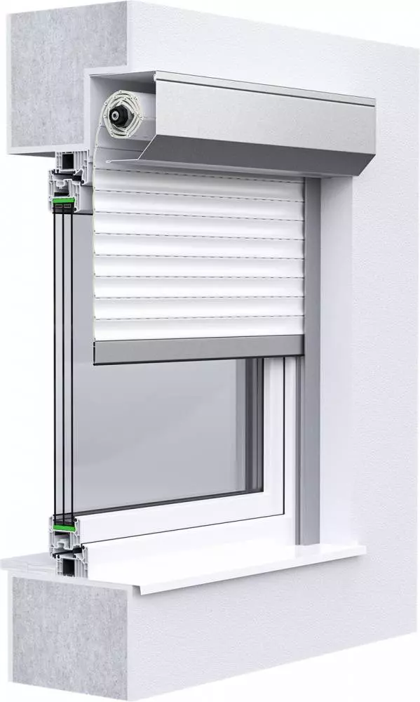 Volet roulant coffre extérieur