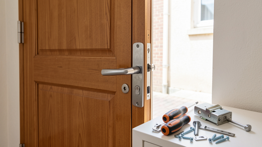Ajouter un verrou de sécurité à une porte existante