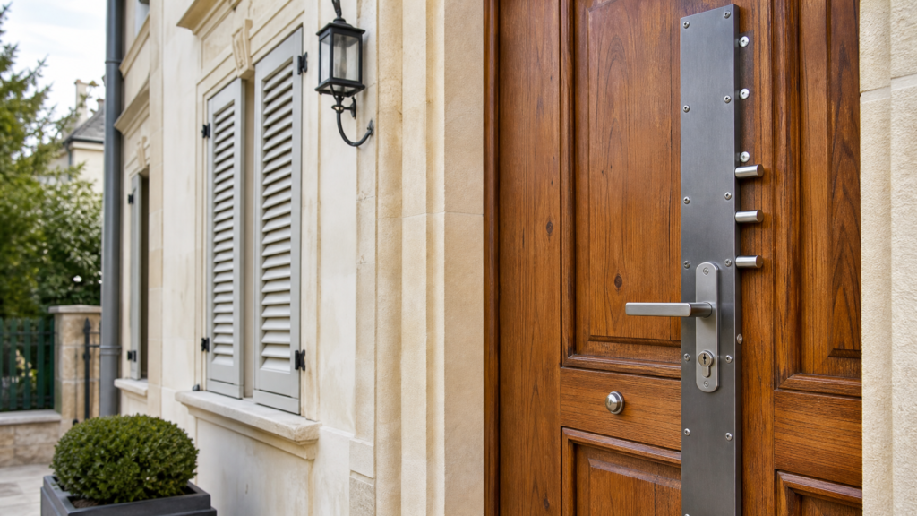 Porte en bois renforcée : comment sécuriser efficacement votre entrée sans sacrifier l’esthétique