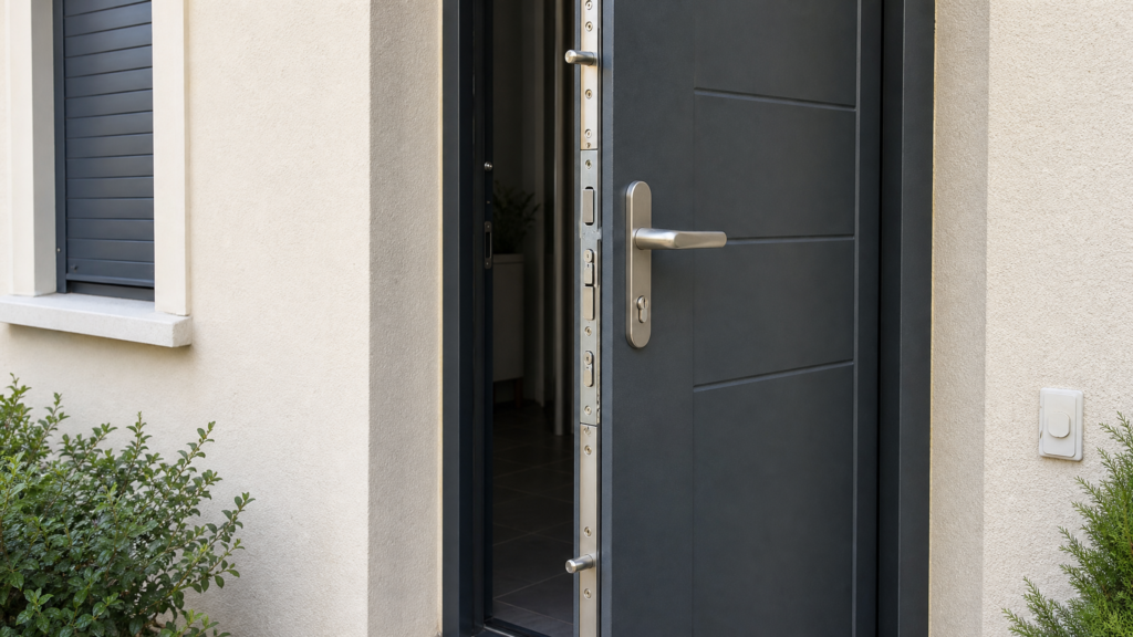 Protégez votre foyer avec une porte blindée ou une serrure 3 points