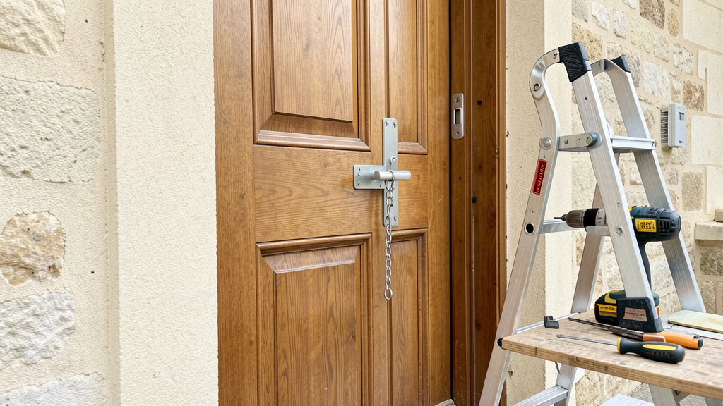 Sécuriser porte bois contre le cambriolage