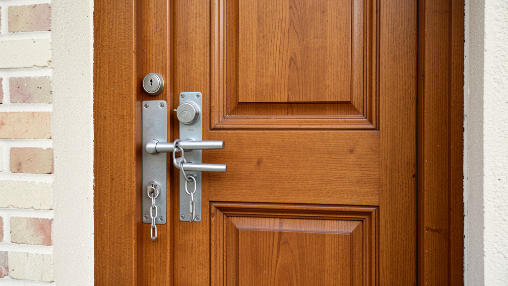 Sécuriser porte bois contre le cambriolage