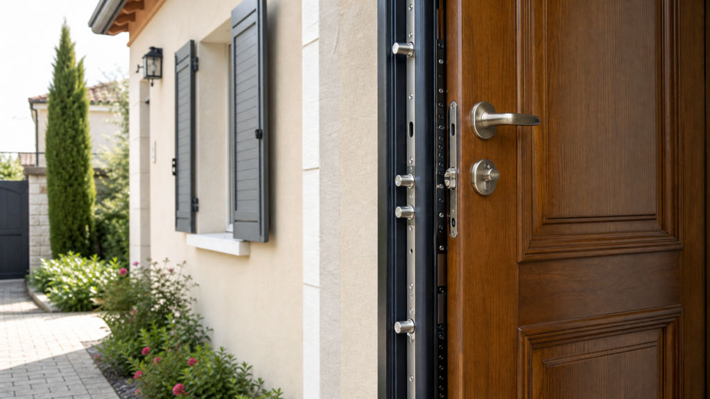 Serrure multipoints certifiée A2P : le choix sécurité pour votre porte d’entrée